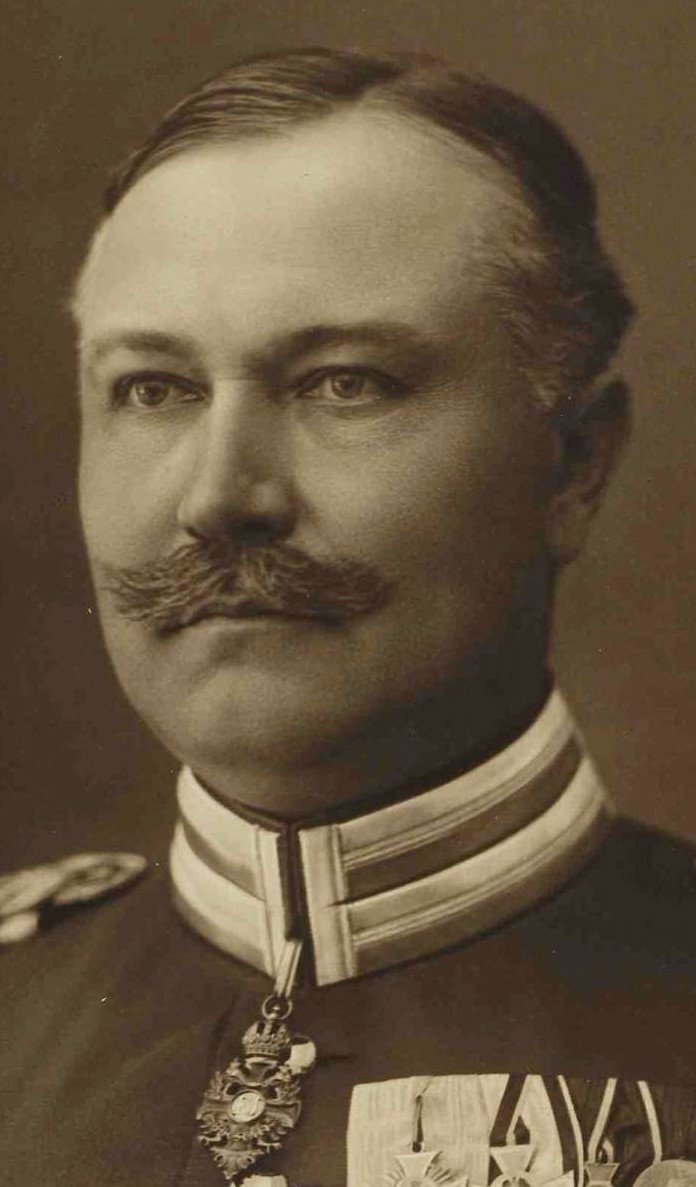 Porträt von Pflummern, August Schott von