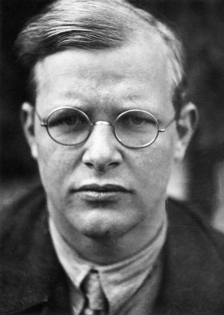 Porträt von Bonhoeffer, Dietrich