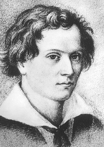 Porträt von Mörike, Eduard Friedrich