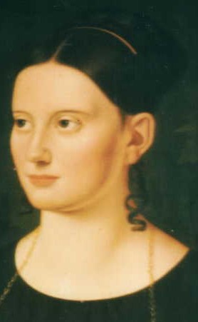 Porträt von Maurer, Johanna Wilhelmine Friederike geb. Heydweiller